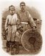 China: Muleteer and son at Dali, Yunnan Province, late 19th century